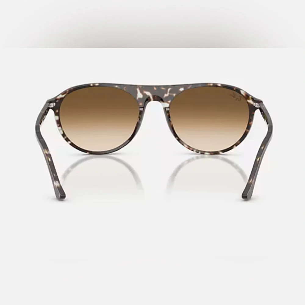 New Ray-Ban Sunglasses Aviator Havana RB2215 with Case - Picture 4 of 9